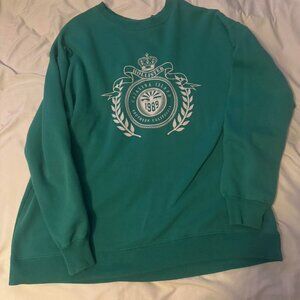 Hollister Co. Women's Green Sweatshirt